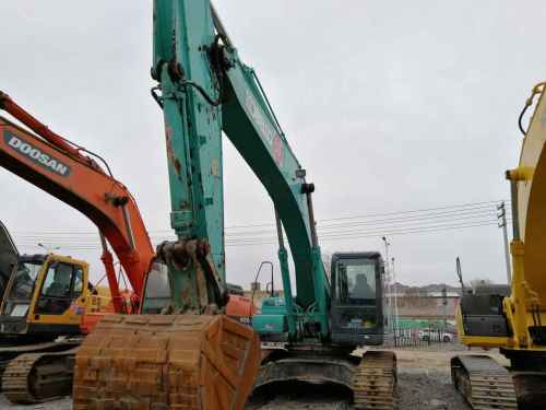 内蒙古出售转让二手4958小时2012年神钢SK350LC挖掘机