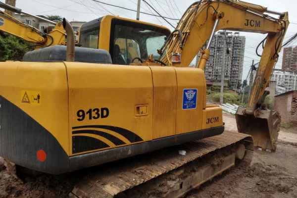 四川出售转让二手5000小时2013年山重建机JCM913D挖掘机
