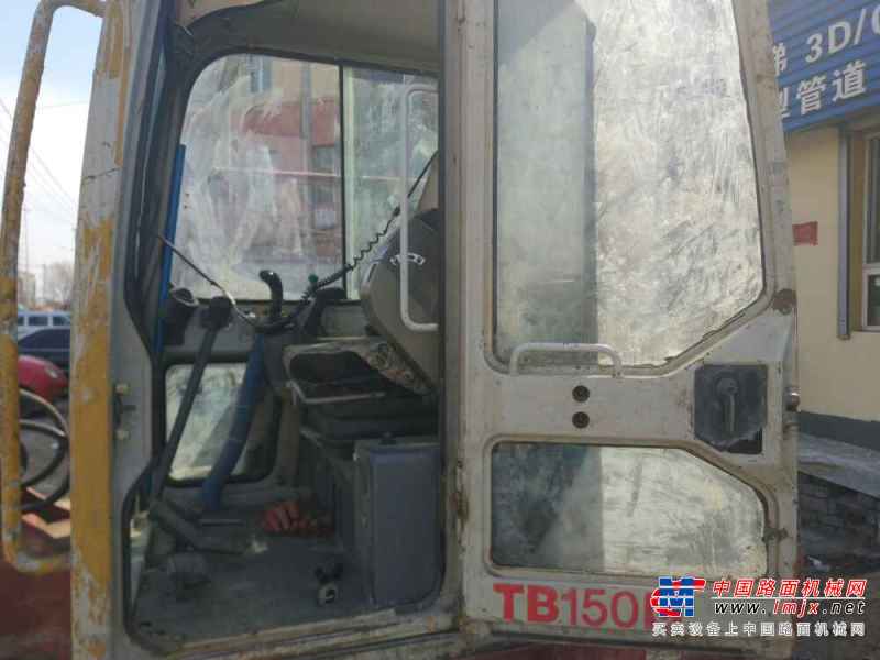 吉林出售转让二手12414小时2007年竹内TB150C挖掘机