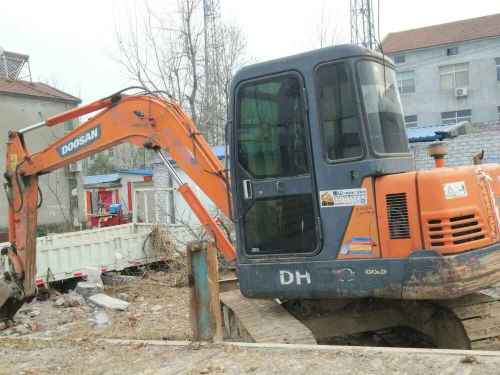 湖北出售转让二手7500小时2012年斗山DH55挖掘机