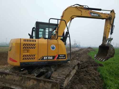 湖北出售转让二手760小时2016年三一重工SY75C挖掘机