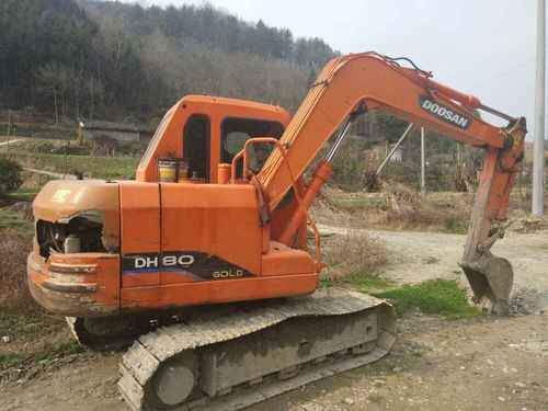 湖北出售转让二手7200小时2011年斗山DH80GOLD挖掘机