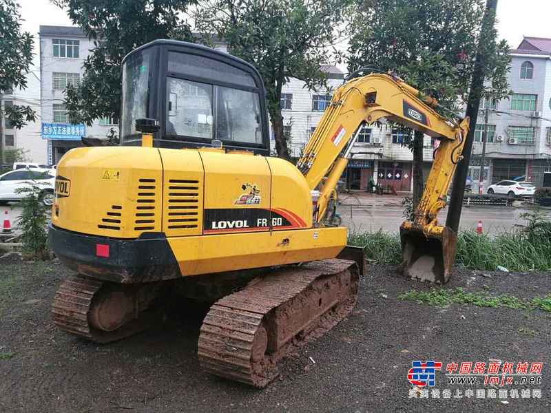 江西出售转让二手2300小时2015年福田雷沃FR60V8挖掘机