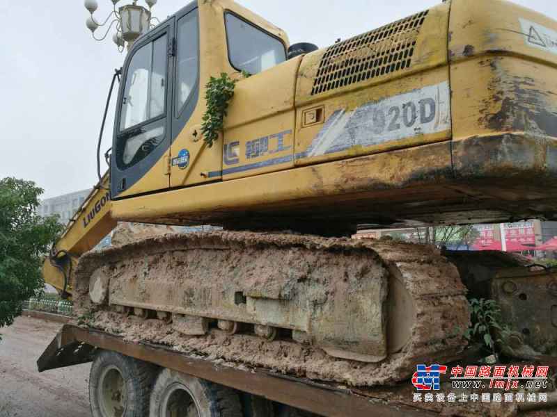 江西出售转让二手6800小时2009年柳工CLG200挖掘机
