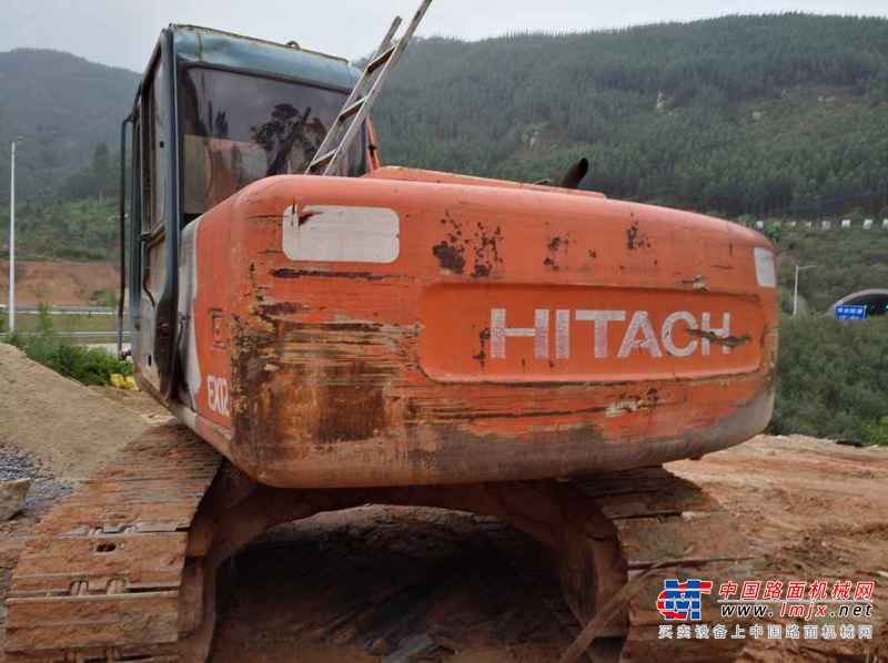 广东出售转让二手13000小时2003年日立EX120挖掘机