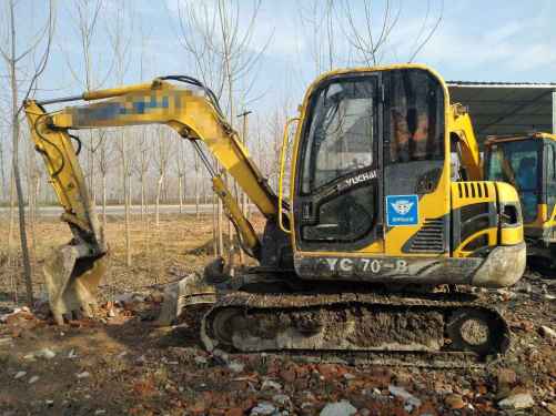 安徽出售转让二手7000小时2012年玉柴YC60挖掘机