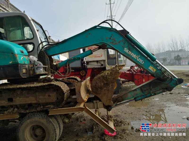 安徽出售转让二手10000小时2010年山河智能SWE70N9挖掘机