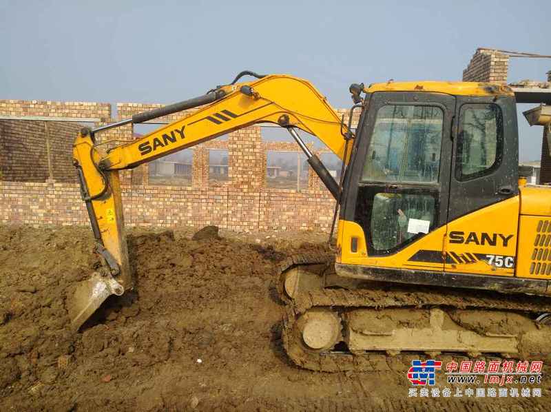 安徽出售转让二手8417小时2011年三一重工SY75C挖掘机