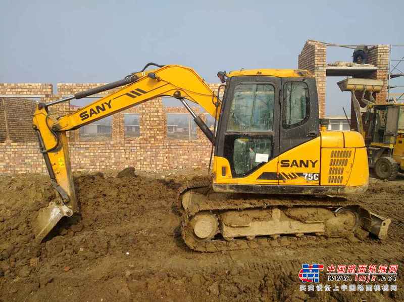 安徽出售转让二手8417小时2011年三一重工SY75C挖掘机