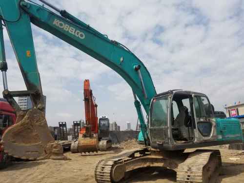 宁夏出售转让二手14000小时2008年神钢SK250LC挖掘机