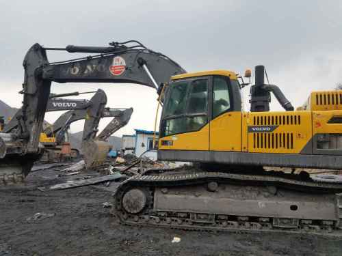 内蒙古出售转让二手6800小时2013年沃尔沃EC380DL挖掘机