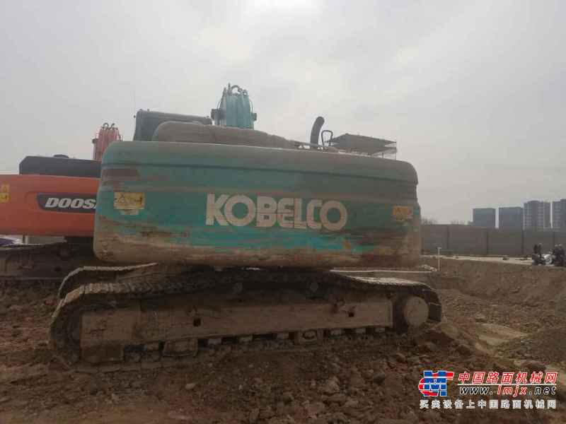 宁夏出售转让二手8000小时2007年神钢SK260LC挖掘机