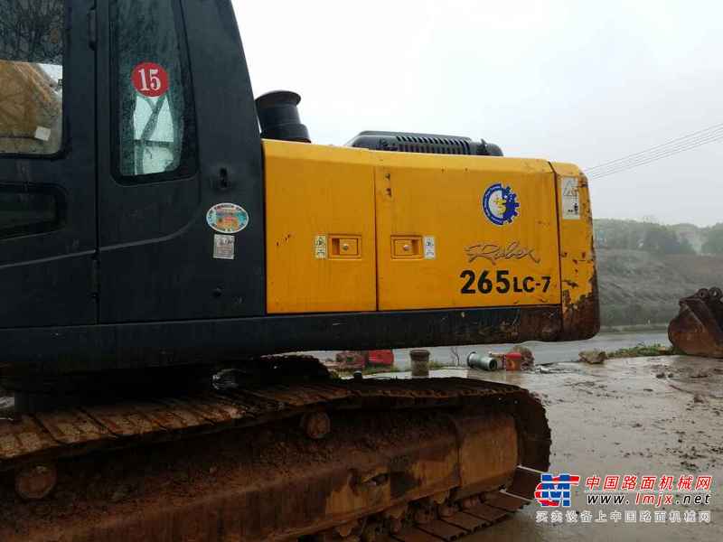 江西出售转让二手8300小时2010年现代R265LC挖掘机