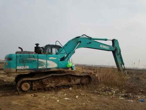 宁夏出售转让二手8000小时2007年神钢SK260LC挖掘机