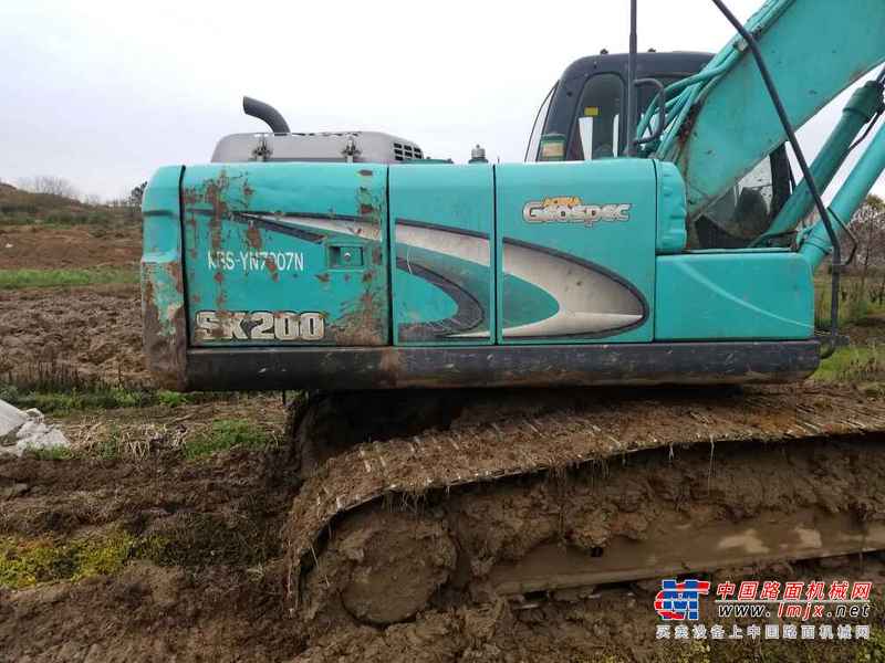 江西出售转让二手7600小时2011年神钢SK200挖掘机