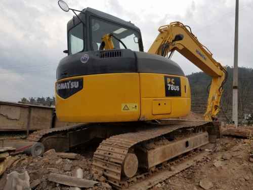云南出售转让二手5860小时2011年小松PC78US挖掘机