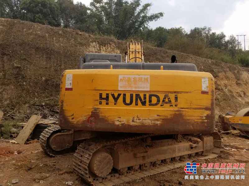 云南出售转让二手7618小时2011年现代R225LC挖掘机