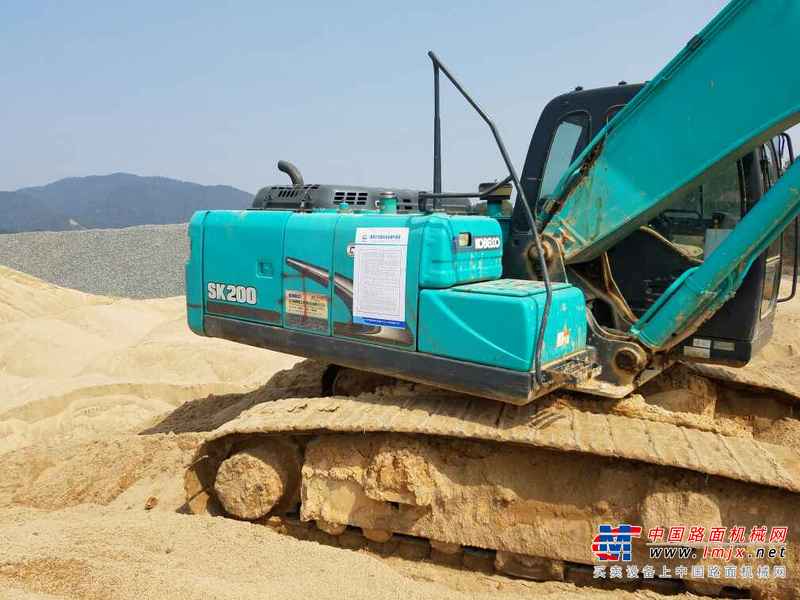 江西出售转让二手4500小时2013年神钢SK200挖掘机