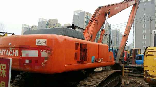 湖北出售转让二手10000小时2003年日立EX350挖掘机