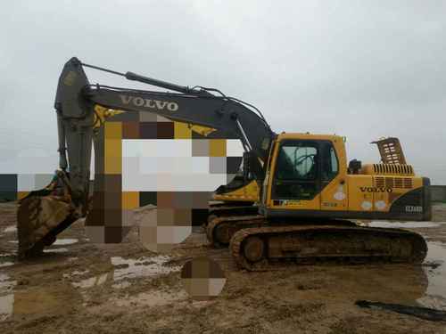 陕西出售转让二手6000小时2010年沃尔沃EC210BLC挖掘机