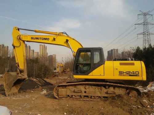 陕西出售转让二手3600小时2012年住友SH240挖掘机