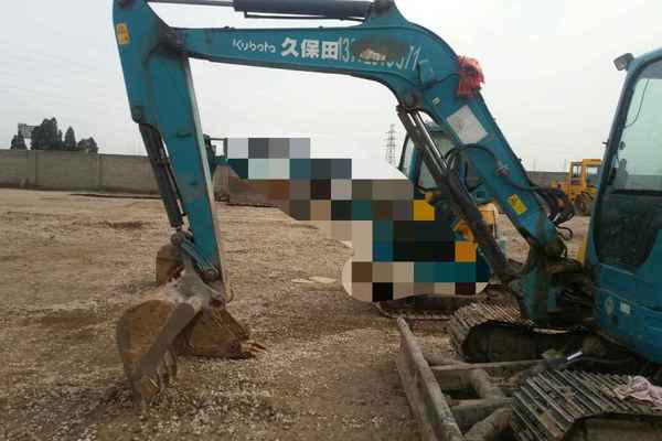 陕西出售转让二手6000小时2010年久保田KX161挖掘机