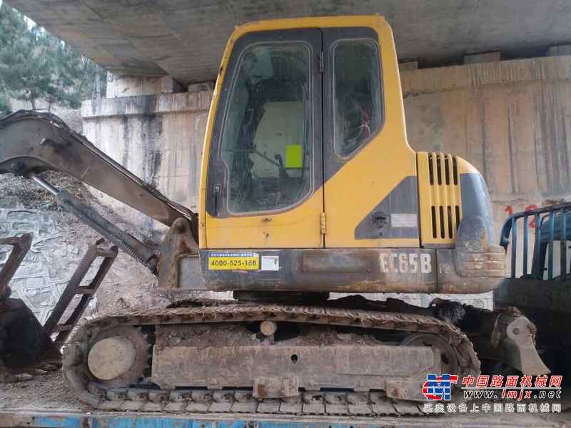 陕西出售转让二手7300小时2013年沃尔沃EC55B挖掘机