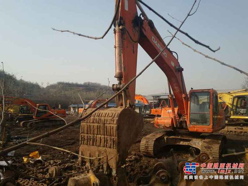 陕西出售转让二手8350小时2005年大宇DH220LC挖掘机