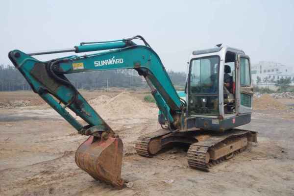 山西出售转让二手7189小时2010年山河智能SWE60H挖掘机