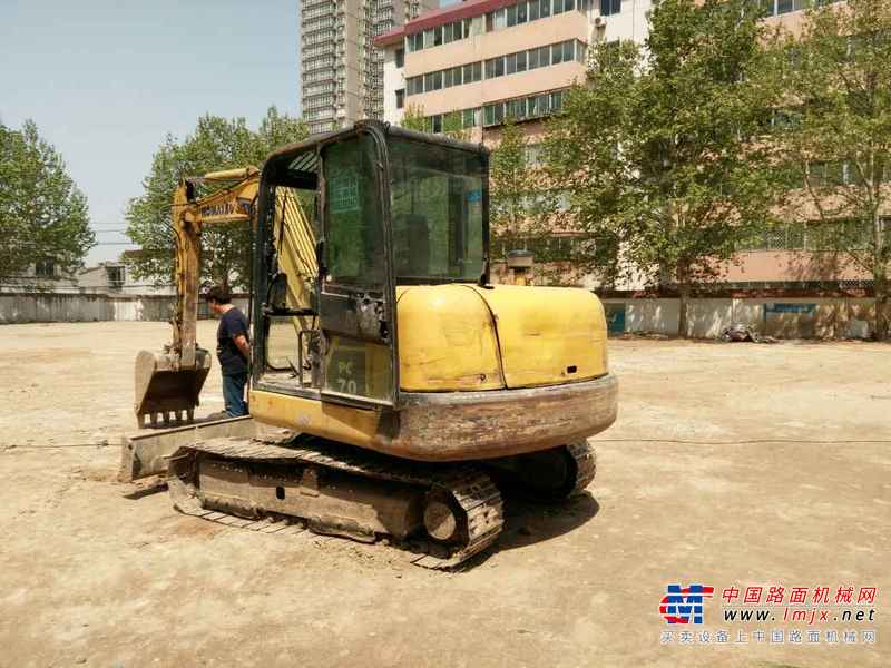 陕西出售转让二手7000小时2011年小松PC56挖掘机