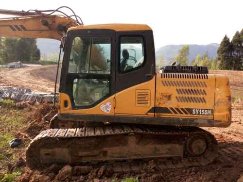 四川出售转让二手7600小时2013年三一重工SY135挖掘机