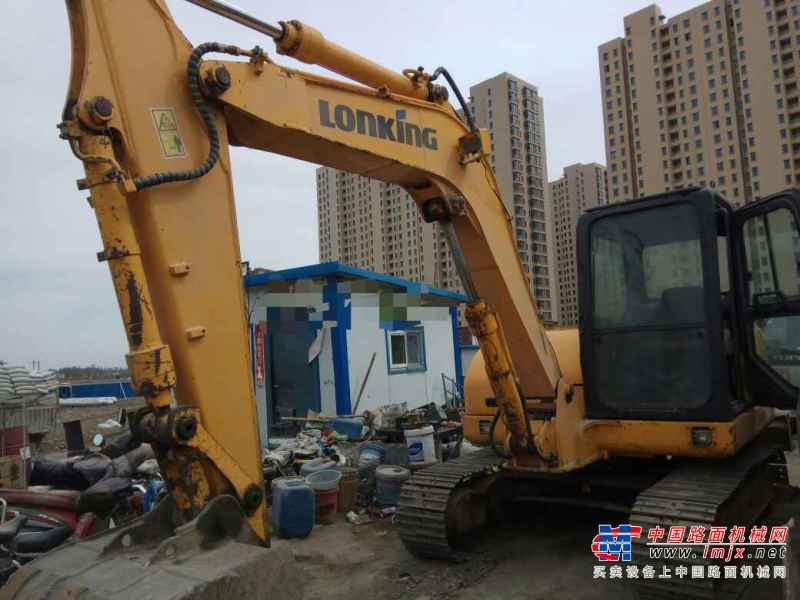 内蒙古出售转让二手4100小时2013年龙工LG6085挖掘机