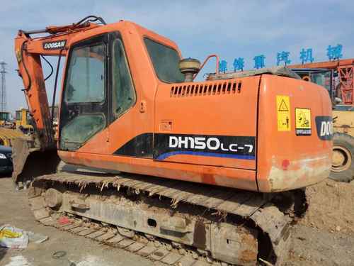内蒙古出售转让二手6000小时2011年斗山DH150LC挖掘机