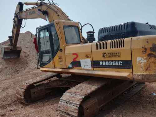 河南出售转让二手9500小时2011年厦工XG836LC挖掘机