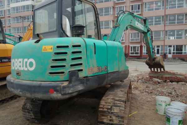 内蒙古出售转让二手5000小时2010年神钢SK60挖掘机