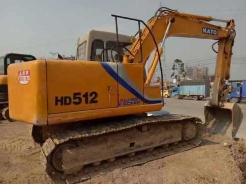 广西出售转让二手13472小时2006年加藤HD512挖掘机