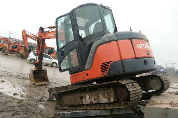 陕西出售转让二手8000小时2009年日立EX60挖掘机