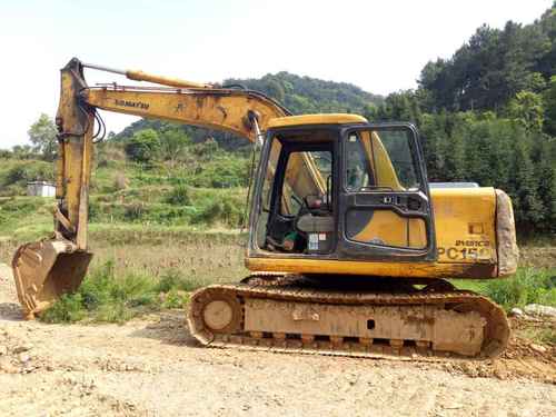 广东出售转让二手18000小时2006年小松PC120挖掘机