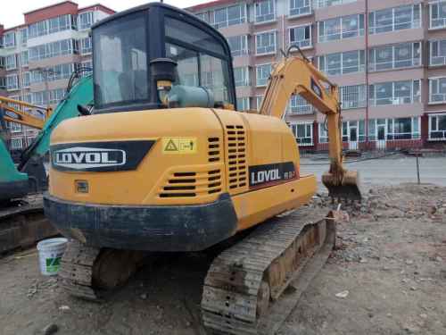 内蒙古出售转让二手4000小时2012年福田雷沃FR65挖掘机