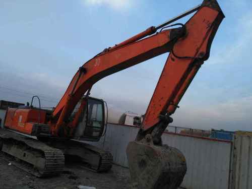 天津出售转让二手12358小时2003年日立EX220挖掘机