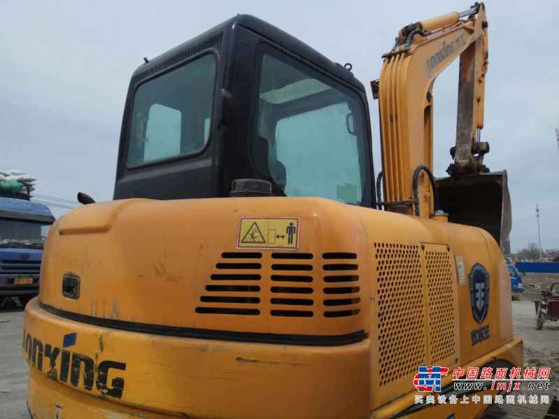内蒙古出售转让二手4000小时2012年龙工LG6065挖掘机