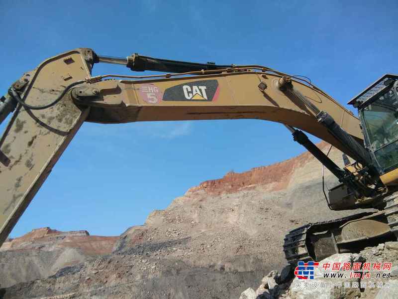河南出售转让二手6000小时2012年卡特彼勒349D挖掘机