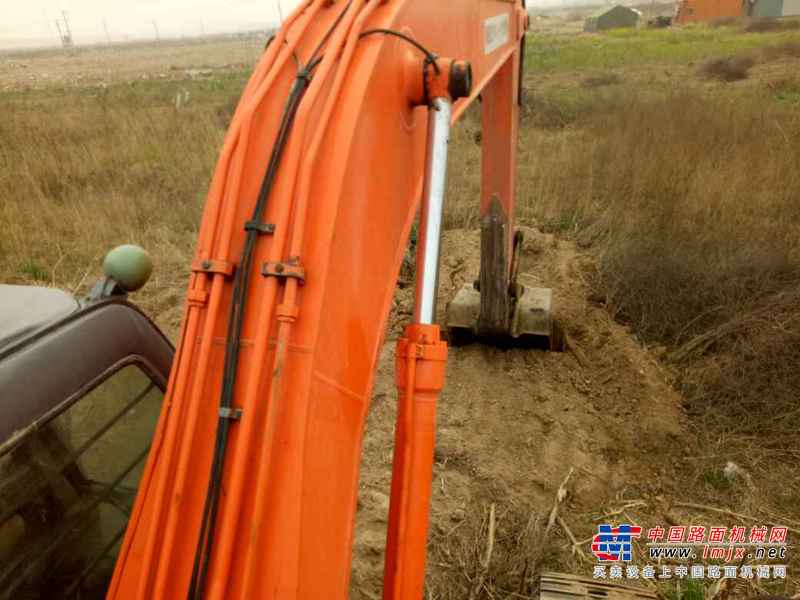 河南出售转让二手12000小时2007年日立EX210LC挖掘机