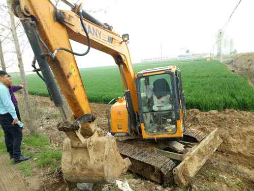 河南出售转让二手7000小时2010年三一重工SY75C挖掘机