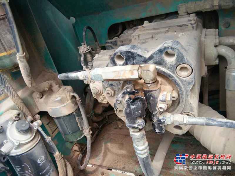 河南出售转让二手6800小时2012年神钢SK350LC挖掘机