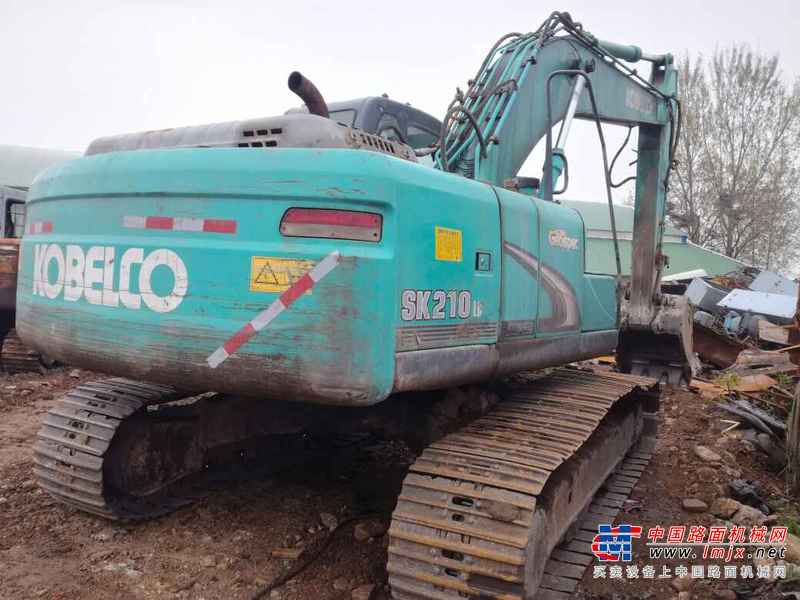 河南出售转让二手9500小时2011年神钢SK210挖掘机