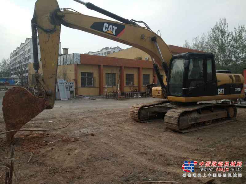 山东出售转让二手3000小时2011年卡特彼勒320D挖掘机