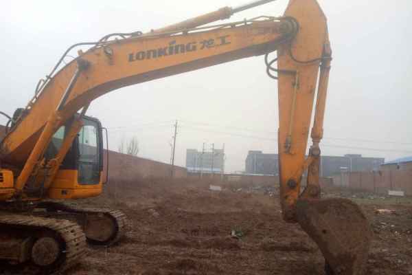 河南出售转让二手5000小时2012年龙工LG6225挖掘机
