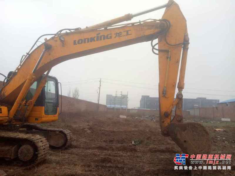 河南出售转让二手5000小时2012年龙工LG6225挖掘机