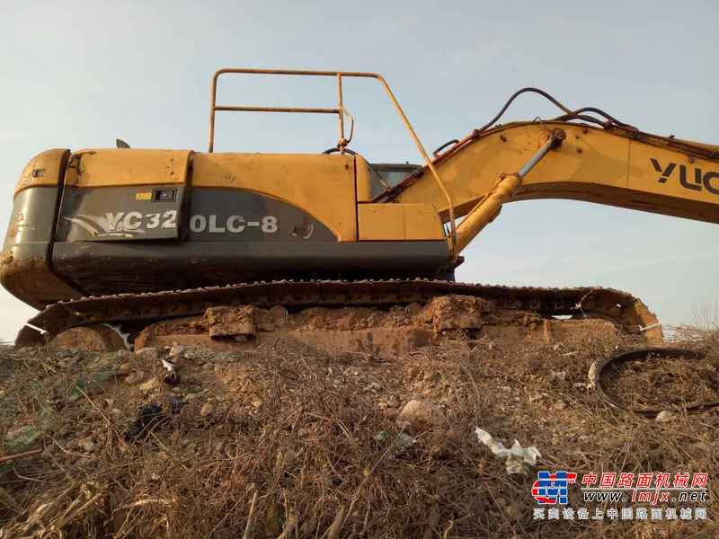河南出售转让二手5000小时2010年玉柴YC225LC挖掘机